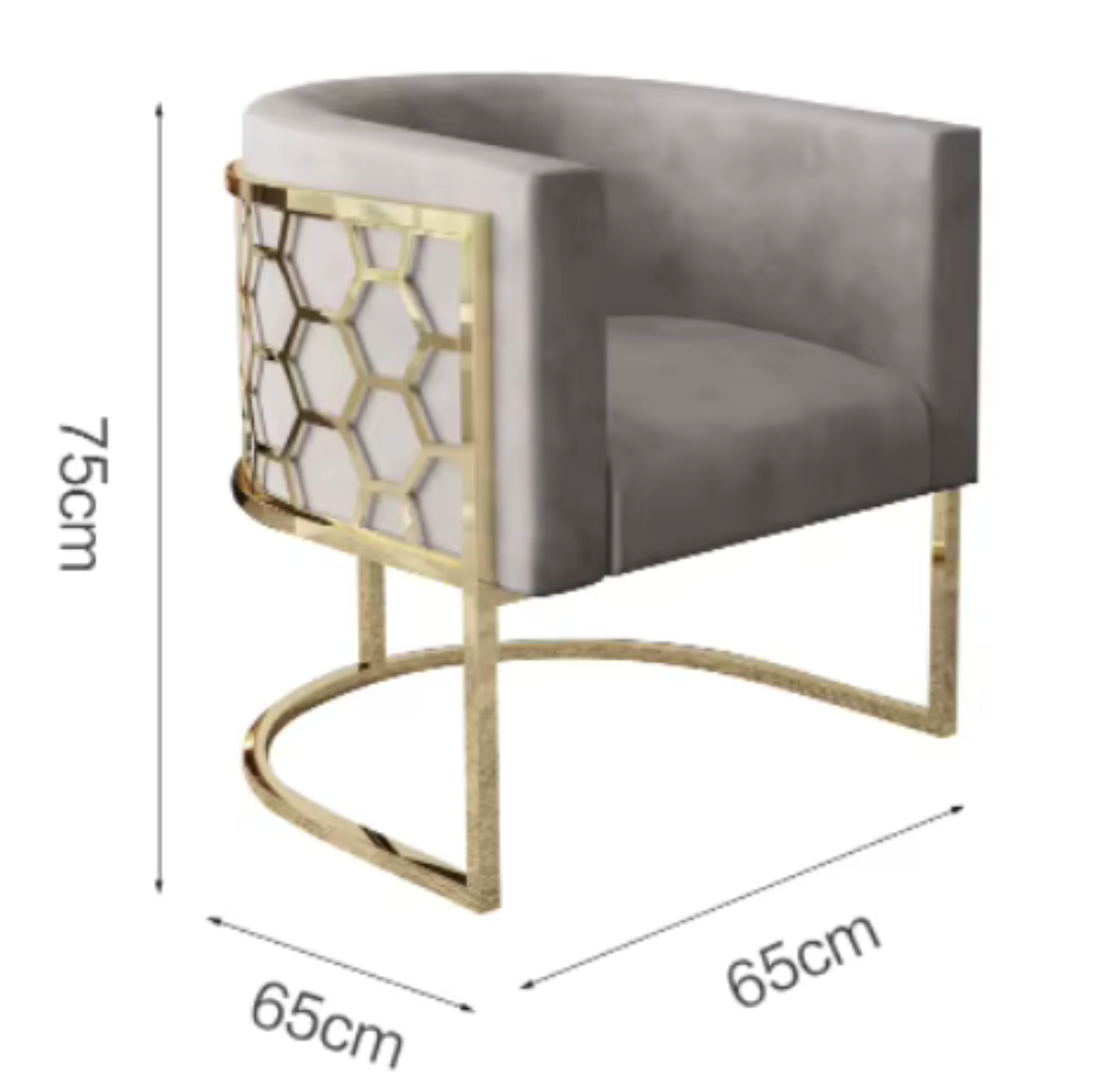 Dining Hotel Chair Metal Salon Restaurant Sofa Nordic Stainless Steel Modern Velvet Dining Chairs