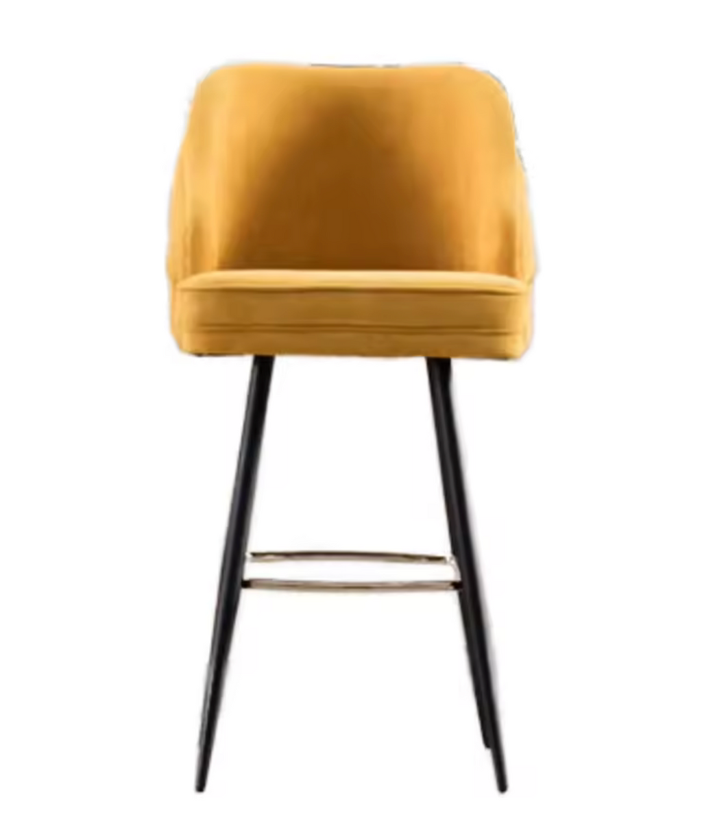 New Arrival ODM Metal Luxury Dining Chair Bar Stool