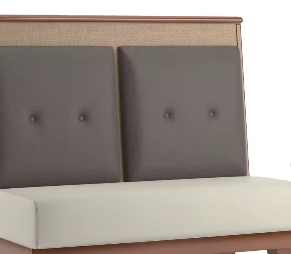 Commercial Seater PU Leather Booth Restaurant Cushions Furniture Table Dining Tables Sets bar Lounge Seating Restaurant Sofa Set