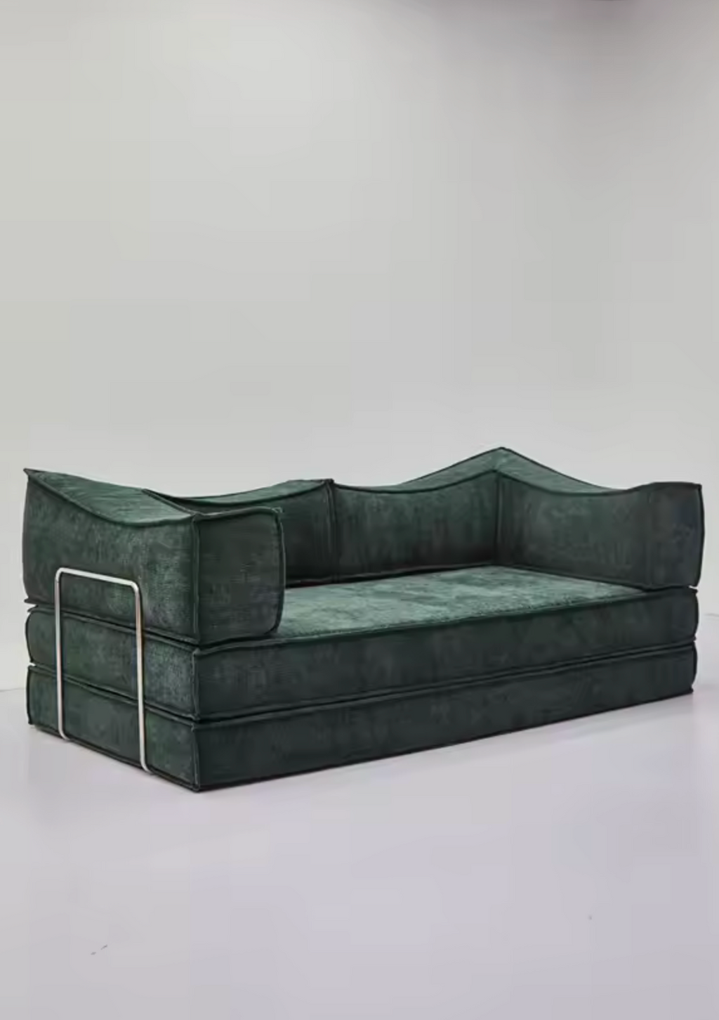 Modern Italian Minimalist Nordic Style Modular Sofa Bed Set Compressed Velvet Fabric Factory Direct Sales Compressed Sofas