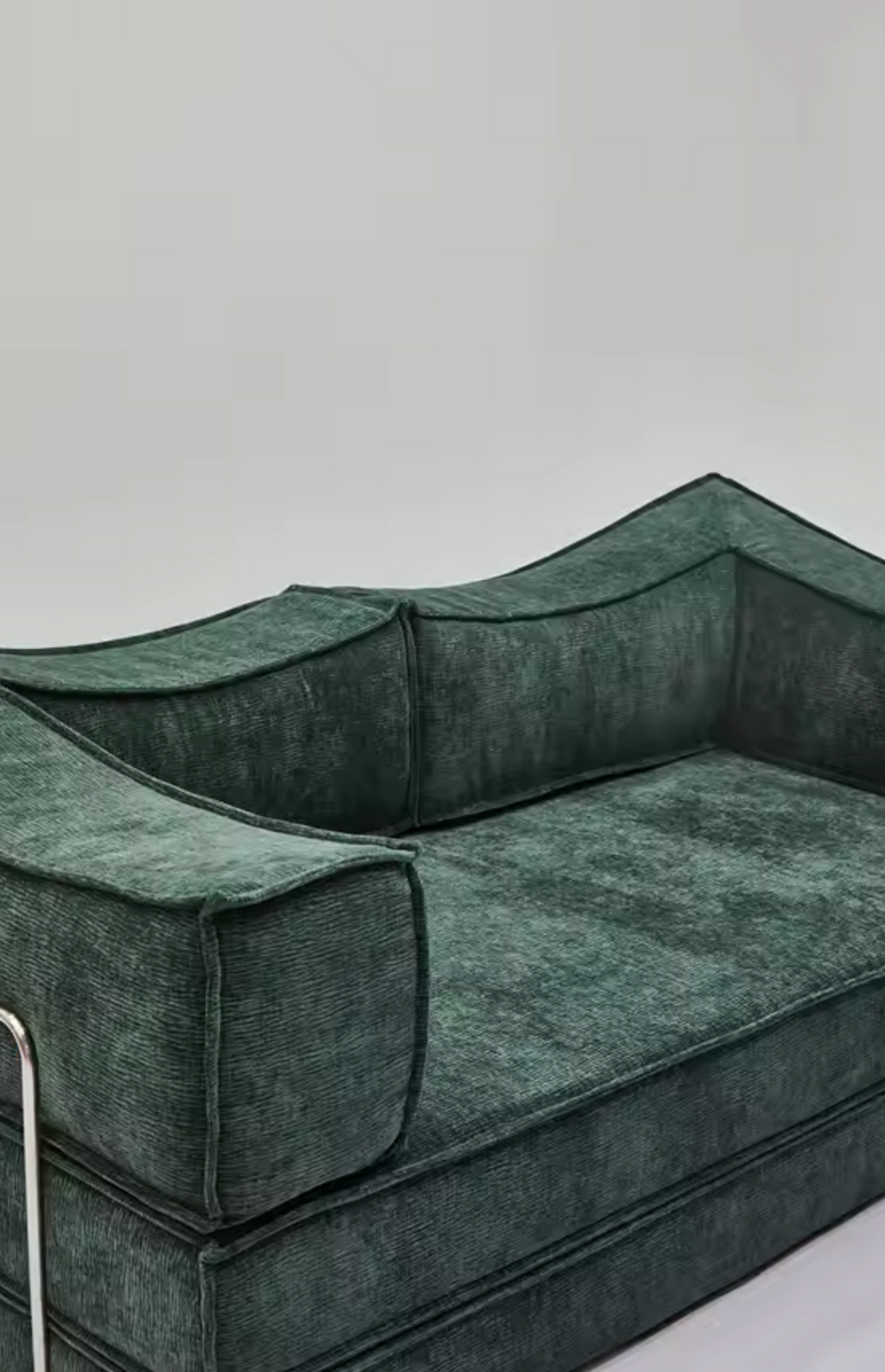 Modern Italian Minimalist Nordic Style Modular Sofa Bed Set Compressed Velvet Fabric Factory Direct Sales Compressed Sofas