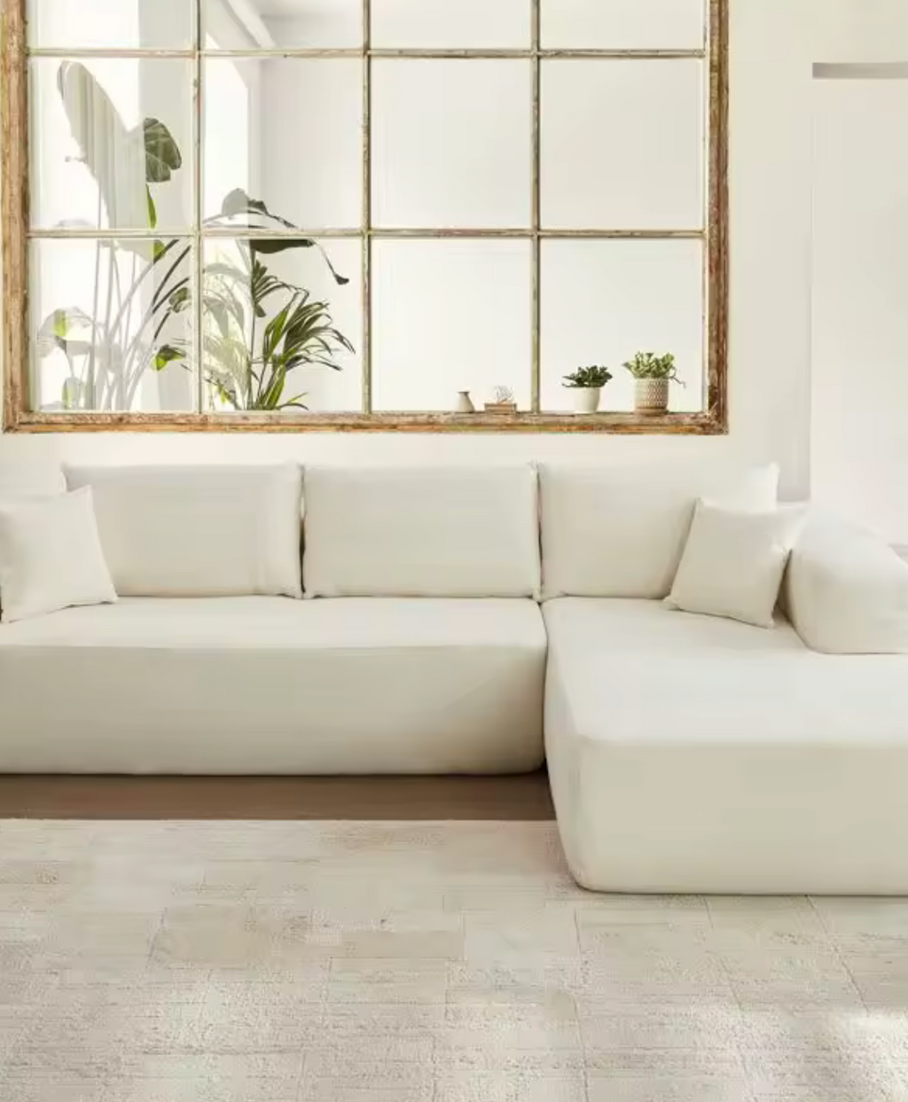 Factory Direct Sales of Household Sofas Modern Italian Cat Scratch Fabric Minimalist Nordic Style Living Room Compressed Sofas