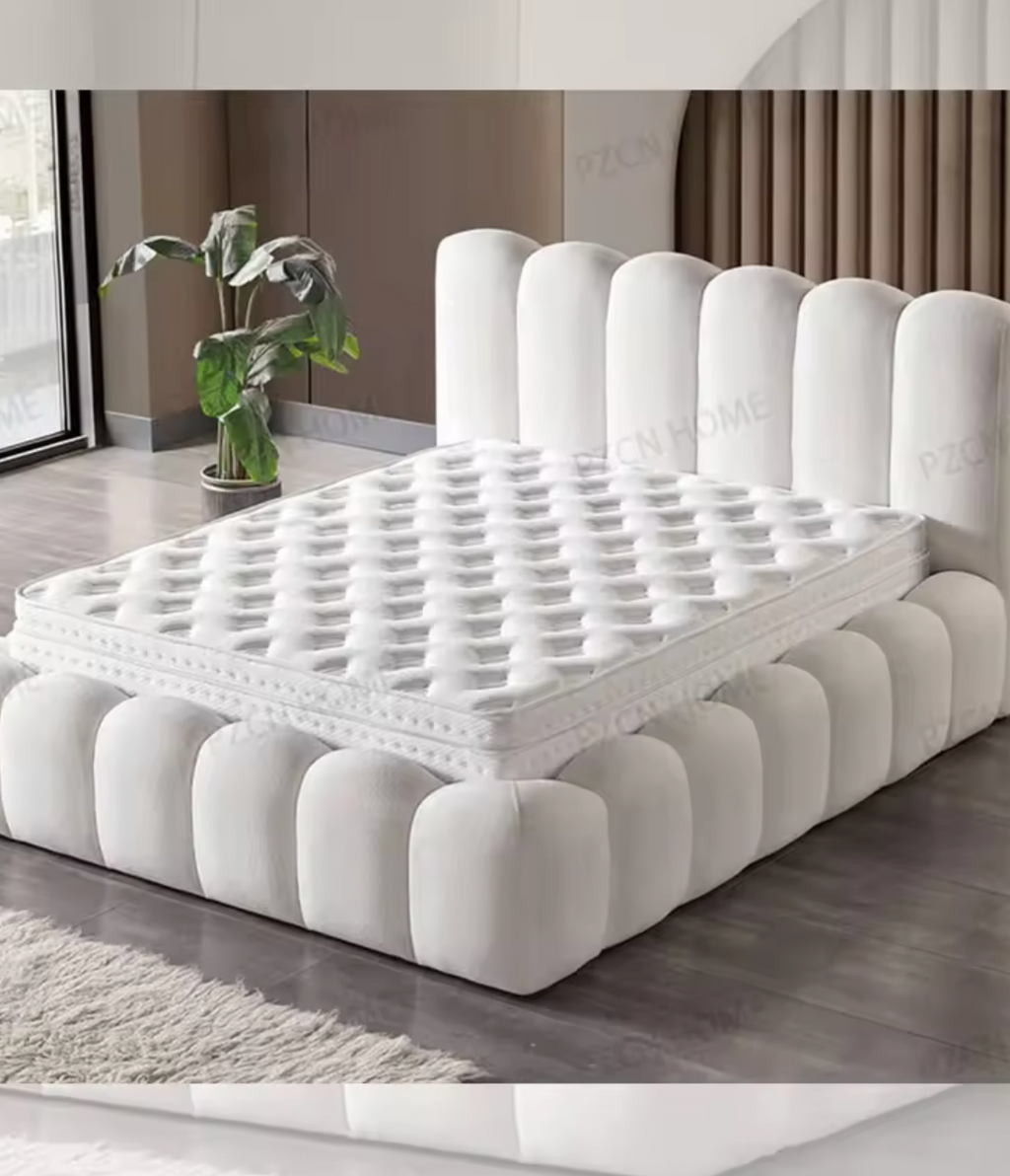 European Bedroom Furniture Set Luxury King Size Bed Modern Queen Size Bed With Storage Upholstered Double Bed Frame