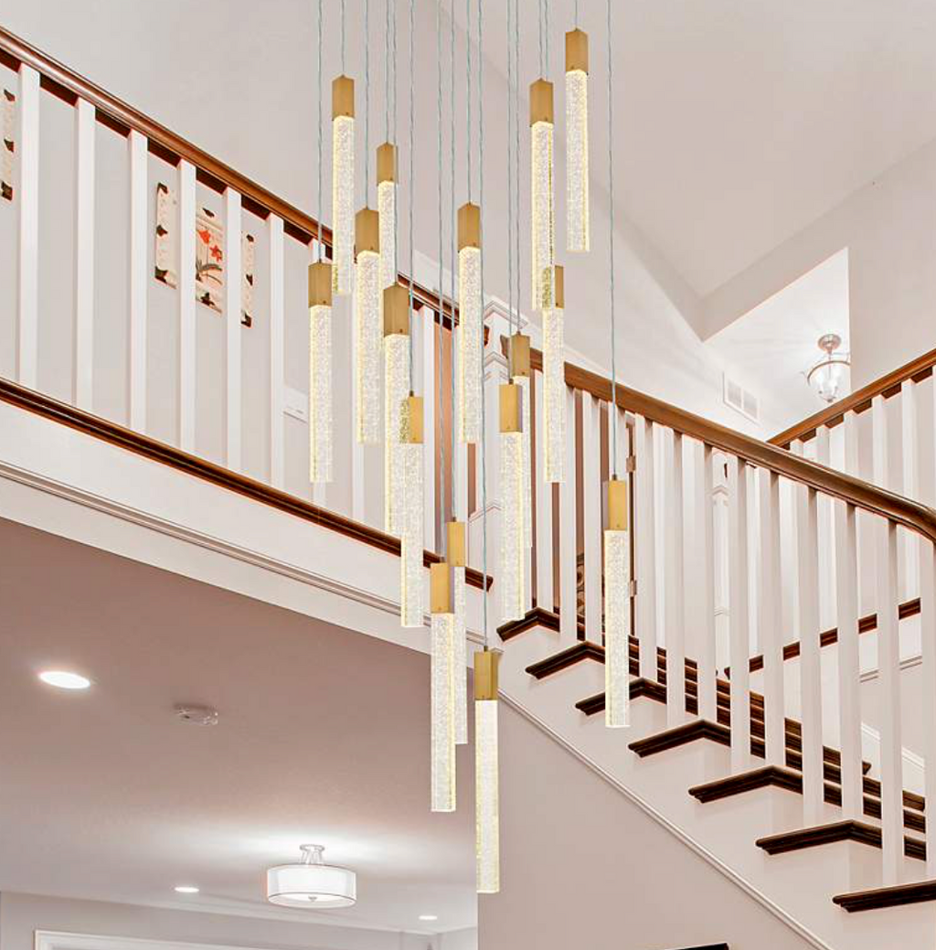 water fall lamp